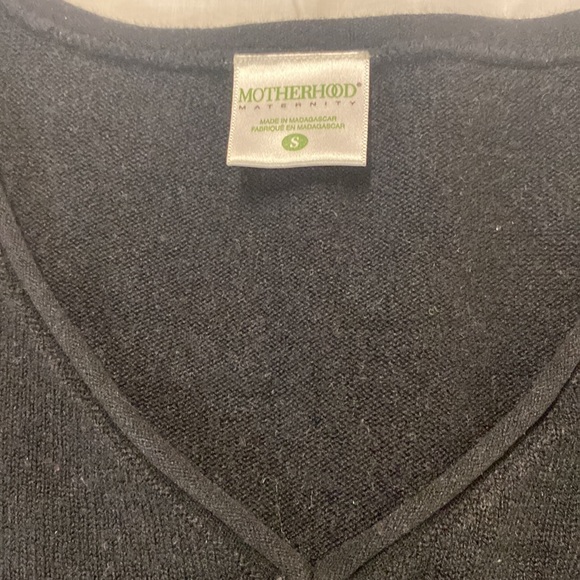 Maternity black sweater - Picture 2 of 3